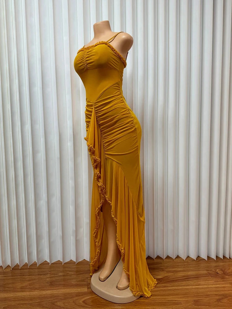 Vestido largo elegante sexy