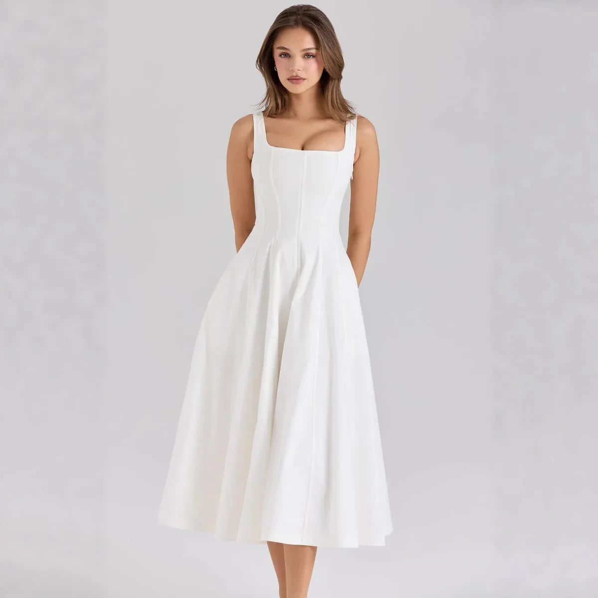 Vestido jardinera princesa